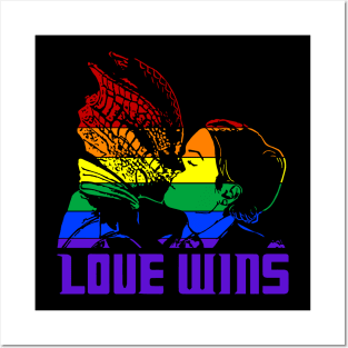 LOVE WINS Posters and Art